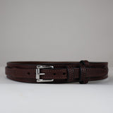 Brown Stitched Ranger Belt 1.50