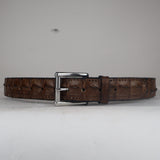 Genuine Hornback Crocodile Holster Belt 1.5
