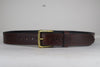Brown Money Leather Belt 1.5