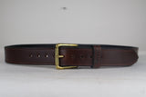Brown Money Leather Belt 1.5