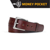 Brown Money Holster Belt