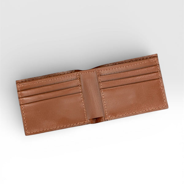 American Bison Leather Bifold Wallet