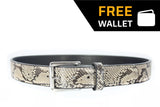 Genuine Python Holster Belt