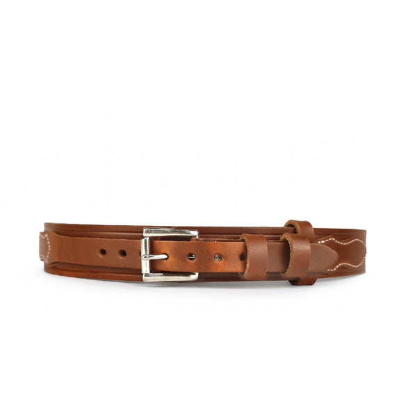 Extra-Wide Ranger Belt : Hot Dipped Tan Creased Ranger Belt 1.75"-Daltech Force