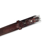 Extra-Wide Ranger Belt : Hot Dipped Tan Creased Ranger Belt 1.75