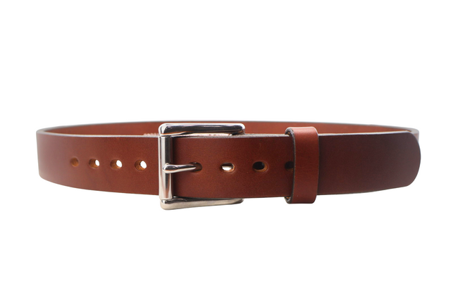 Caramel Classic Bullbelt® : Men's Smooth Leather belt 1.50"