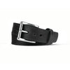 Black Double Stitched Zombie Bullbelt® - Men's Distressed Double Stitched Leather Belt 1.5