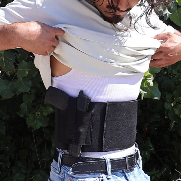 Extra Wide 6" Belly Band Holster - In Stock & Ships Fast