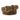 Stitched Crazy Horse Distressed Bison Belt