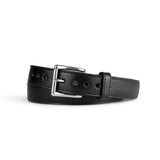 Black Stitched Bullbelt® - Men's Black Stitched Leather Belt 1.50