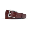 Brown Stitched Bullbelt® - Men's Brown Stitched Leather Belt 1.50