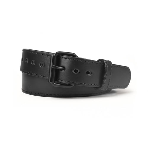 Tactical Black Buckle Stitched Bullbelt® - 1.5"
