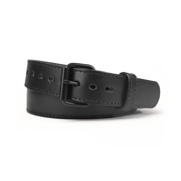 Tactical Black Buckle Stitched Bullbelt® - 1.5"