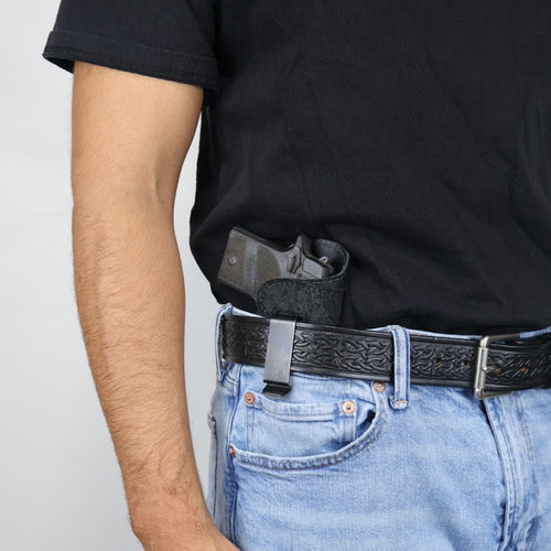IWB Comfort Weight Black Universal Clip Holster - Multiple Sizes