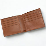 American Bison Leather Bifold Wallet