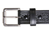 Brown Celtic Bullbelt® : Leather Belt with Celtic Design 1.50