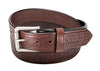 Brown Celtic Bullbelt® : Leather Belt with Celtic Design 1.50