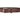 Brown Holey Bull Belt : Double Prong Leather Belt 1.50