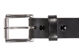 BLACK SMOOTH BULLHIDE GUN BELT