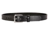 Black Classic Bullbelt® : Men's Smooth Leather belt 1.50