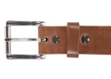 CARAMEL SMOOTH BULLHIDE GUN BELT