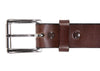 Brown Classic Bullbelt® : Men's Smooth Leather belt 1.50