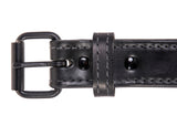 Black Tactical Steel Core Gun Belt