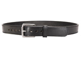 Black Stitched Bullhide Gun Belt