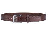 Brown Double Stitched Bullhide Gun Belt