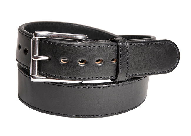 Black Extra Wide Stitched Bullbelt