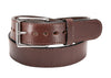 Brown Extra Wide Stitched Bullbelt® - Men's Extra Wide Leather Belt 1.75