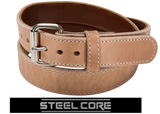 BULLBELT® BULLHIDE ULTIMATE THICKNESS NATURAL STEEL CORE GUNBELT