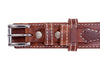 Classic Ranger Bullbelt® : Brown Stitched Ranger Belt 1.50