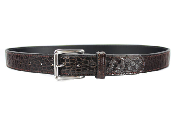 Genuine American Alligator Holster Belt