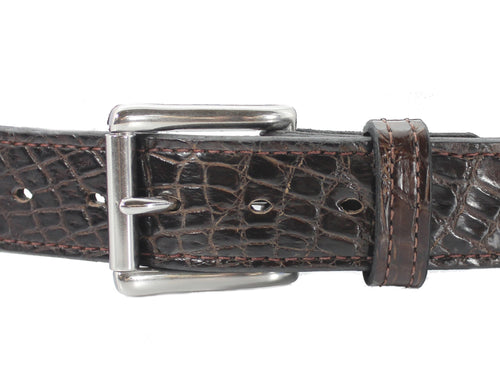 Genuine American Alligator Holster Belt