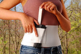 Extra Wide Two Holster Belly Band