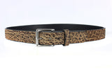 Rustic Brown Elephant Hide Gun Belt