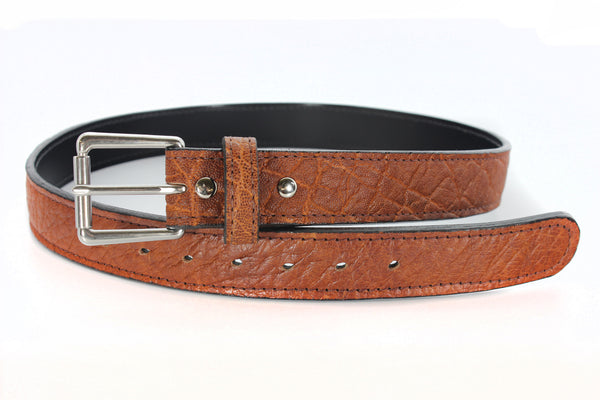Caramel Elephant Hide Gun Belt