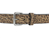 Rustic Brown Elephant Hide Gun Belt