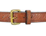 Caramel Elephant Hide Gun Belt