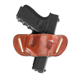 Brown Molded Belt Slide Holster - Custom Fit for Most Glocks