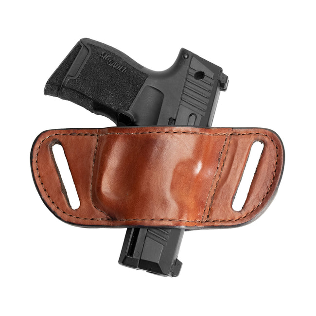 Brown Molded Belt Slide Holster - Custom Fit for Sig P365