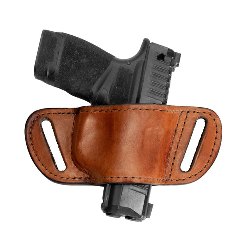 Brown Molded Belt Slide Holster - Custom Fit for Springfield Hellcat