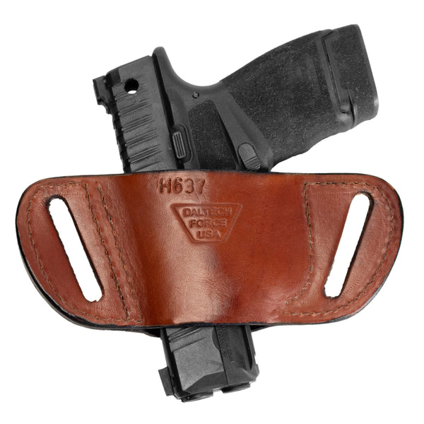Brown Molded Belt Slide Holster - Custom Fit for Springfield Hellcat