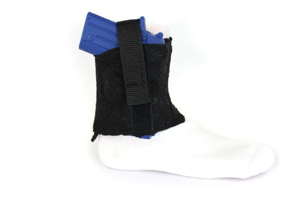 Lace Women's Ankle Holster with Padded Neoprene