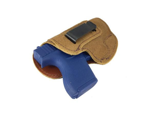 IWB Comfort Weight™ Brown Universal Clip Holster with Sweat Guard - Multiple Sizes