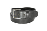 Stitched Leather Dress Belt