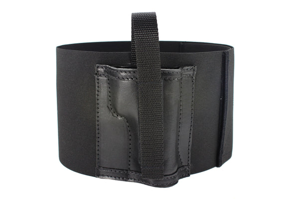 Extra Wide Leather Belly Band Holster
