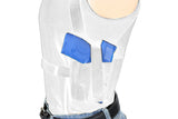 Two Gun Shoulder Holster Concealment Sleeveless T-Shirt