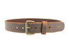 Crazy Horse Water Buffalo Belt : Men's Distressed Brown Leather Belt 1.50